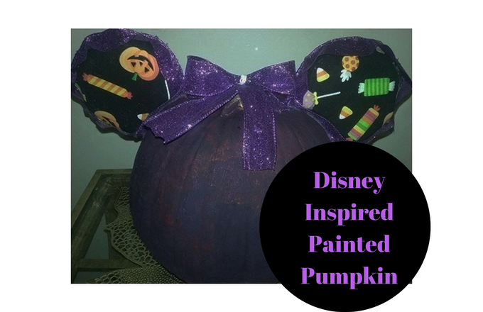  Painted Pumpkin Inspired by Disney