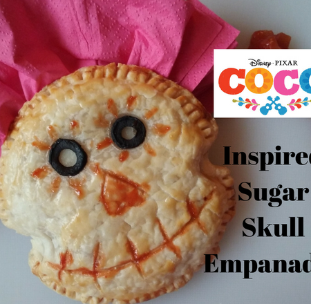 Disney Pixar Coco Inspired Sugar Skul Empanadas