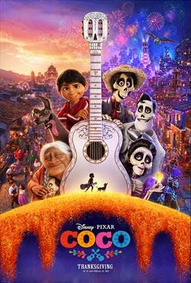 Disney Pixar COCO movie poster