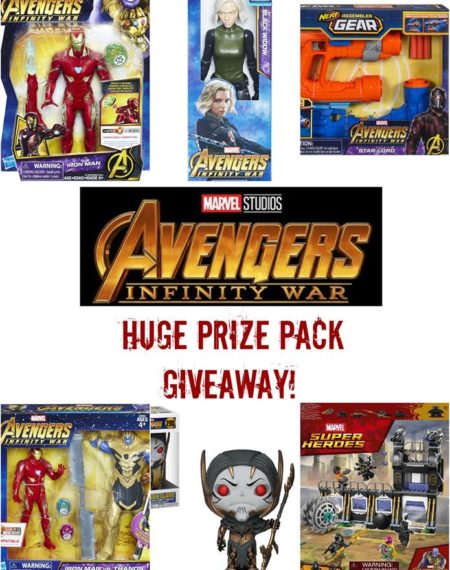 Win An Avengers Infinity War Prize Pack