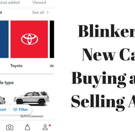 Blinker A New Car Buying and Selling App
