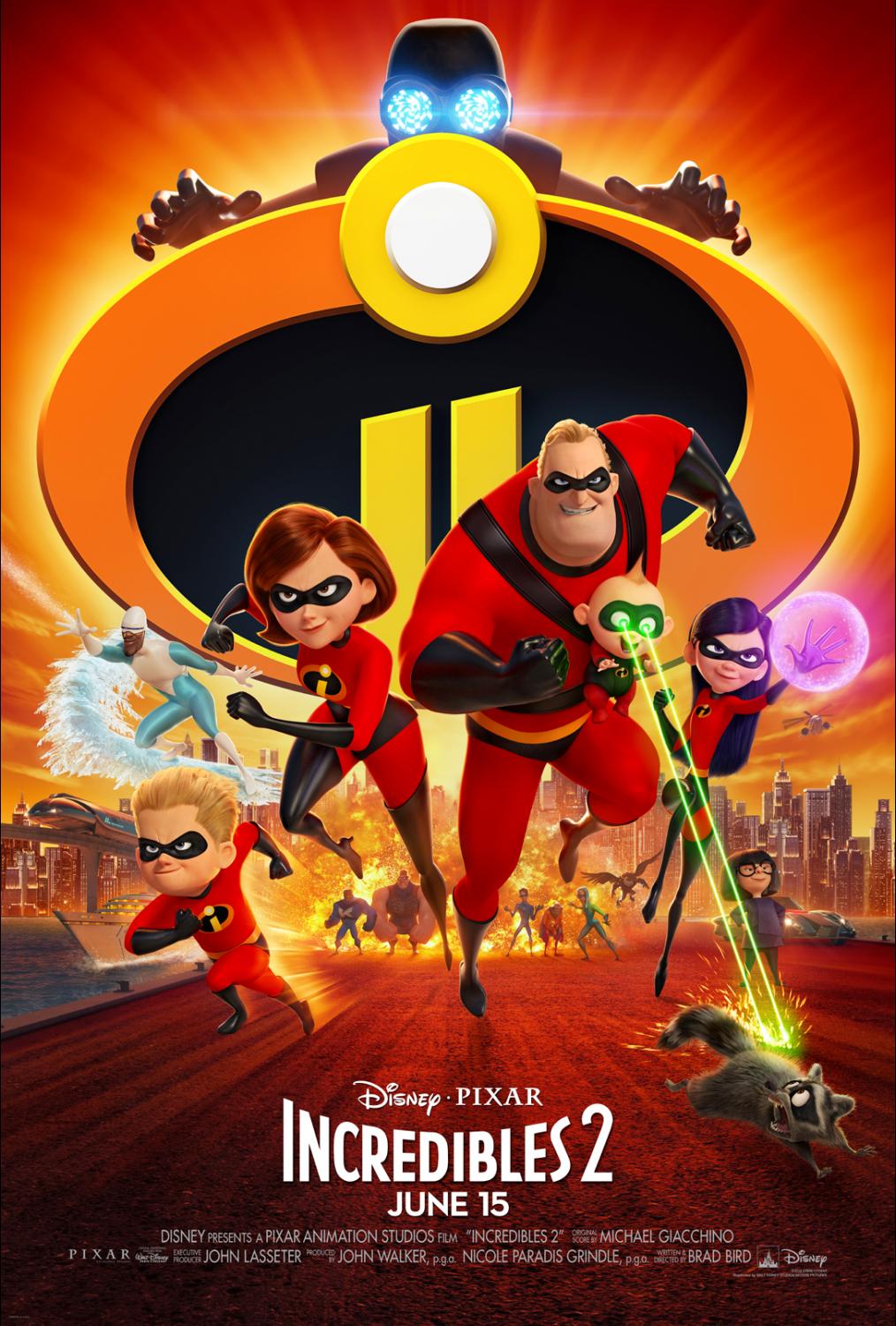 INCREDIBLES 2 GIVEAWAY AND MOVIE REVIEW