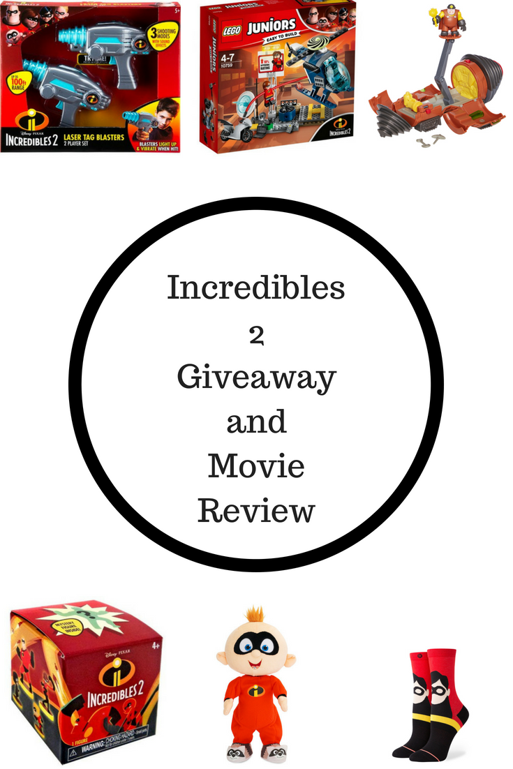Incredibles 2 Giveaway and Movie Review
