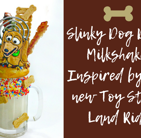 Slinky Dog Dash Milkshake - Inspired by the new Toy Story Land Ride