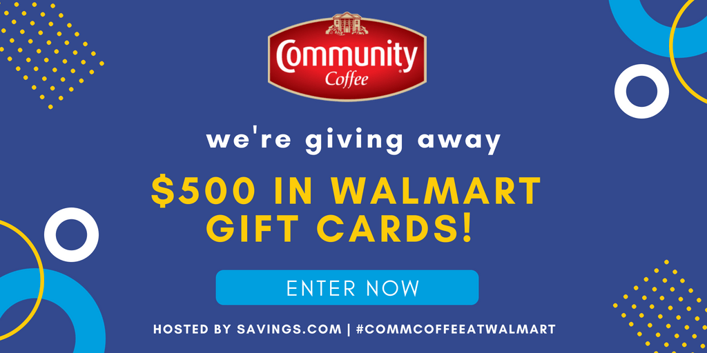 Travel In Style With Community Coffee And Win A Walmart Gift Card