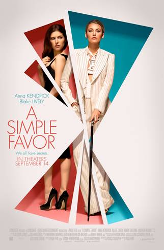 Screening for A Simple Favor And Prize Pack Giveaway