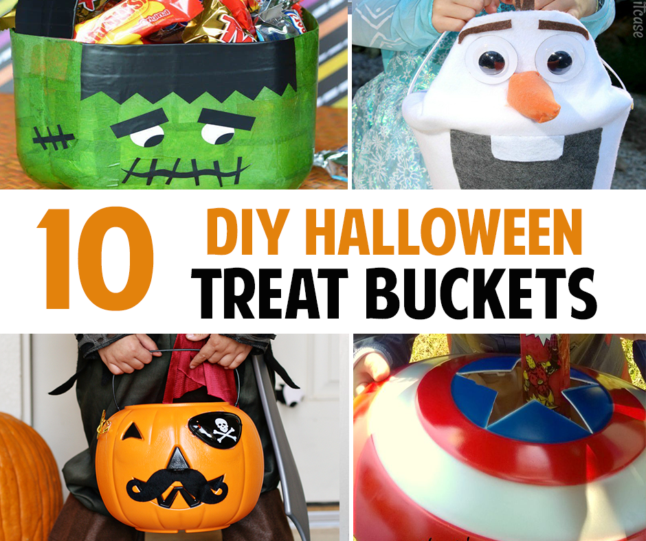 DIY Halloween Buckets Round-Up