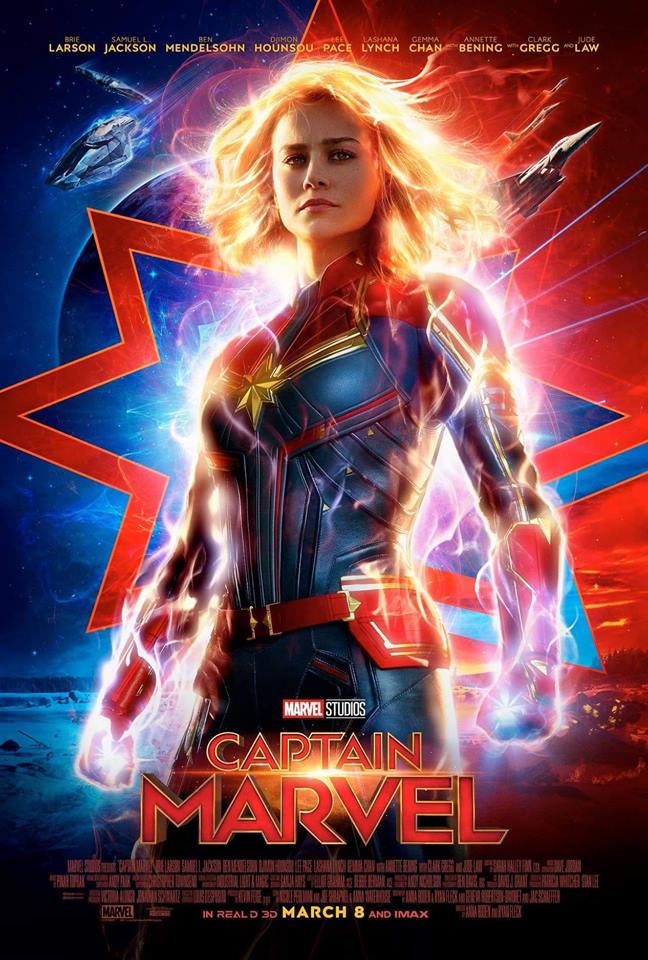 Captain Marvel Trailer and New Movie Poster