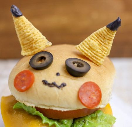 Pickachu Burger Inspired by Pickachu Detective