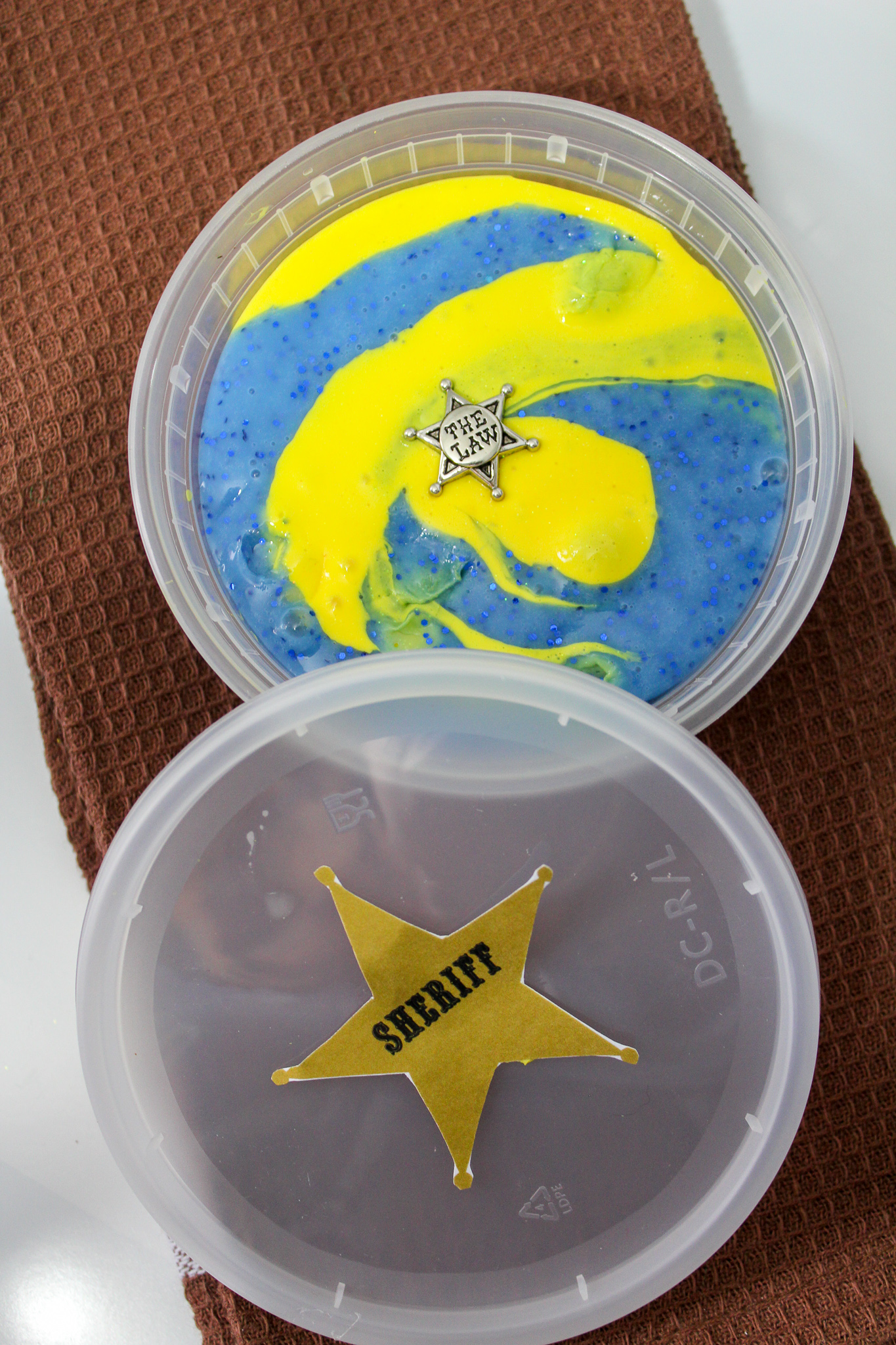 Toy Story 4 Woody Inspired Slime And Giveaway 