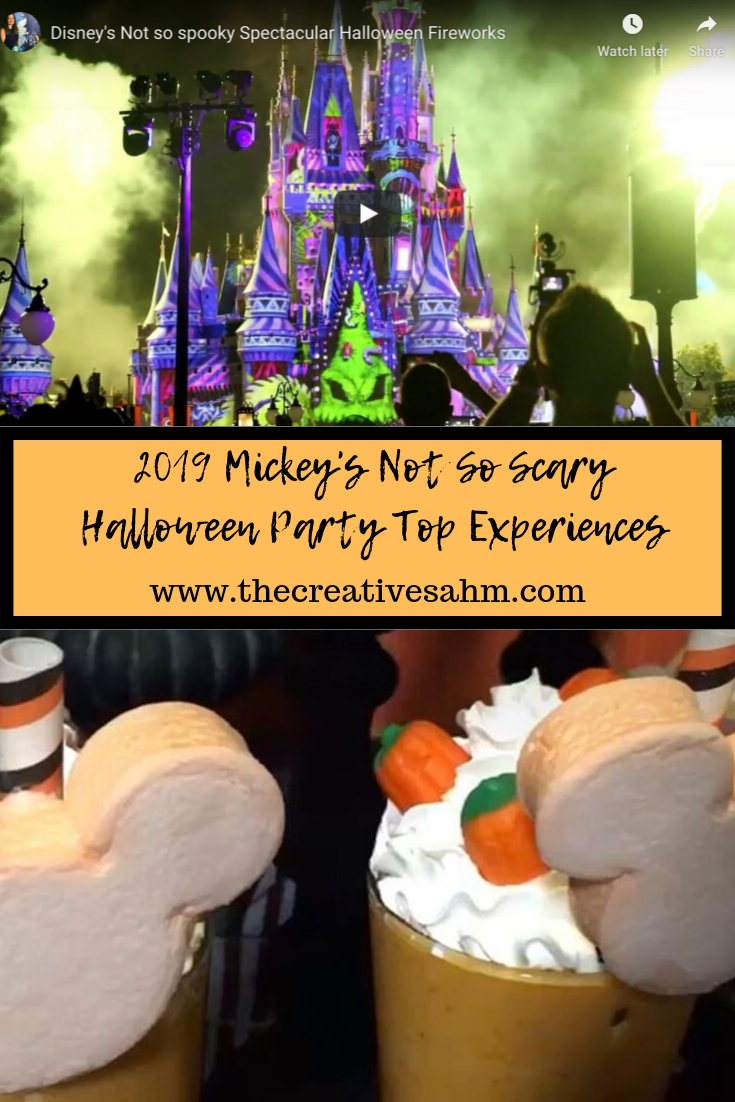 2019 Mickey's Not So Scary Halloween Party Top Experiences 