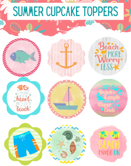 Copy of Summer Cupcake Toppers