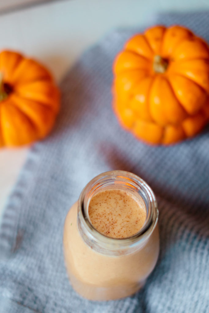 homemade pumpkin coffee creamer